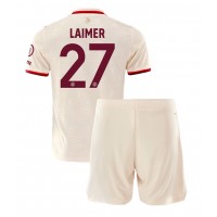 Maglia Calcio Bayern Munich Konrad Laimer #27 Terza Divisa Bambino 2024-25 Manica Corta (+ pantaloncini)